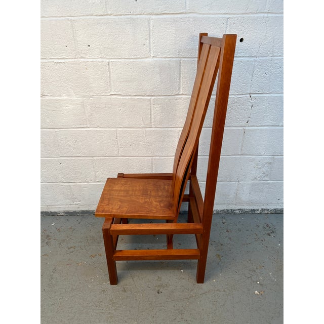 1990s 1990s Thomas Moser of Maine High-Back "Washington Square" Chair For Sale - Image 5 of 9