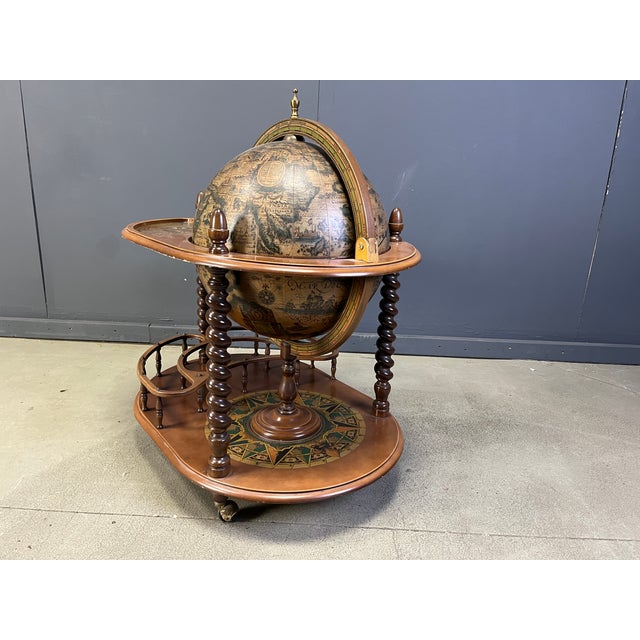 Vintage Globe Bar, 1950s For Sale - Image 14 of 17