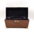 Early 19th Century Regency Mahogany Box With Satinwood Edging and Brass Basket Pull For Sale - Image 10 of 12