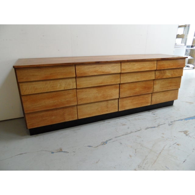 Large Vintage Dutch Apothecary Filing Cabinet with Drawers, 1950s For Sale - Image 9 of 11