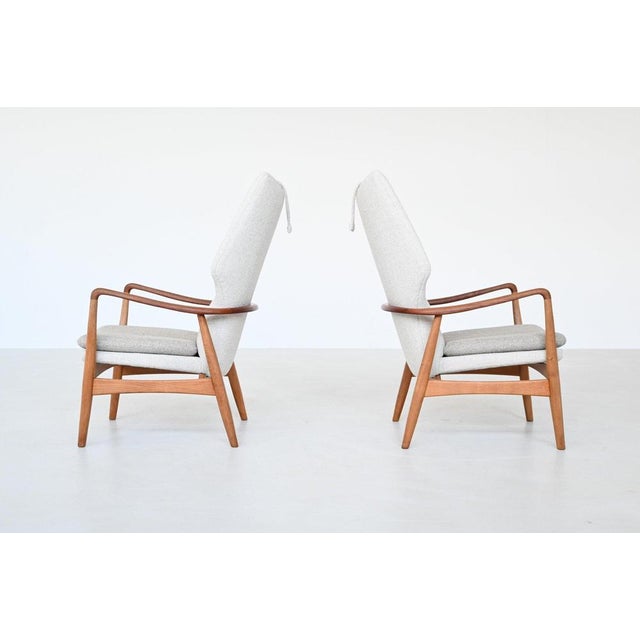 Bovenkamp Vintage Dutch Lounge Chairs by A. Madsen and H. Schubell Kirsten, 1960, Set of 2 For Sale - Image 4 of 18