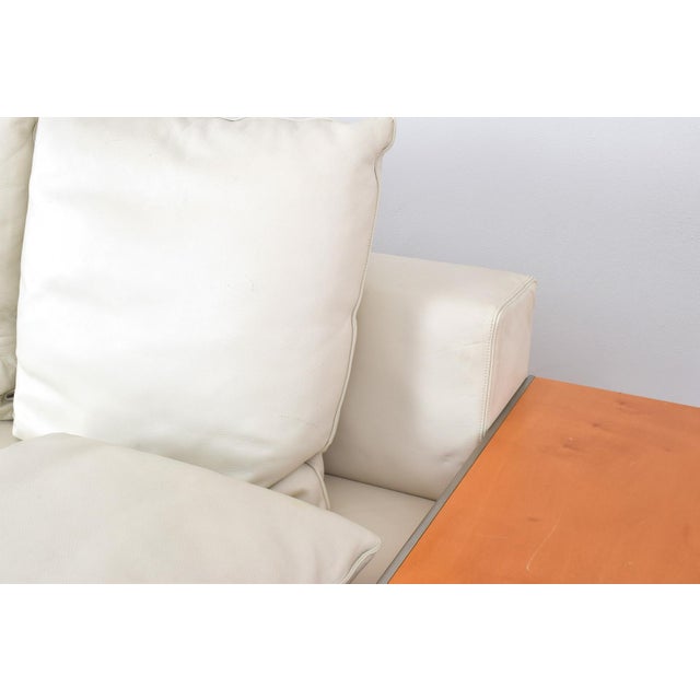 Italian Leather Sofa from Giorgetti, 1980s For Sale - Image 10 of 16