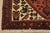 Hamedan Rug 3’2” X 4’4” Red Wool Vintage Tribal Hand-Knotted Oiental Carpet For Sale - Image 9 of 12