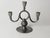 Art Deco Swedish Pewter Candelabra with Horse Relief from Svenskt Tenn, 1932 For Sale - Image 9 of 14