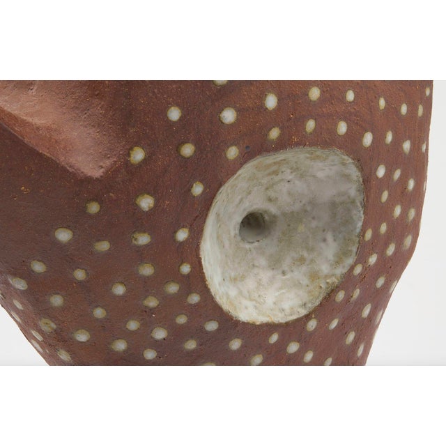 Leza McVey Surrealist "Eye in Hand" Ceramic Sculpture, 1977 For Sale In Chicago - Image 6 of 6