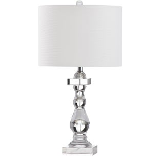 Contemporary 26.5-Inch H Table Lamp - Clear For Sale