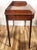 Wood Antique English Sheridan Inlaid Two Drawer Sideboard Server Table For Sale - Image 7 of 13