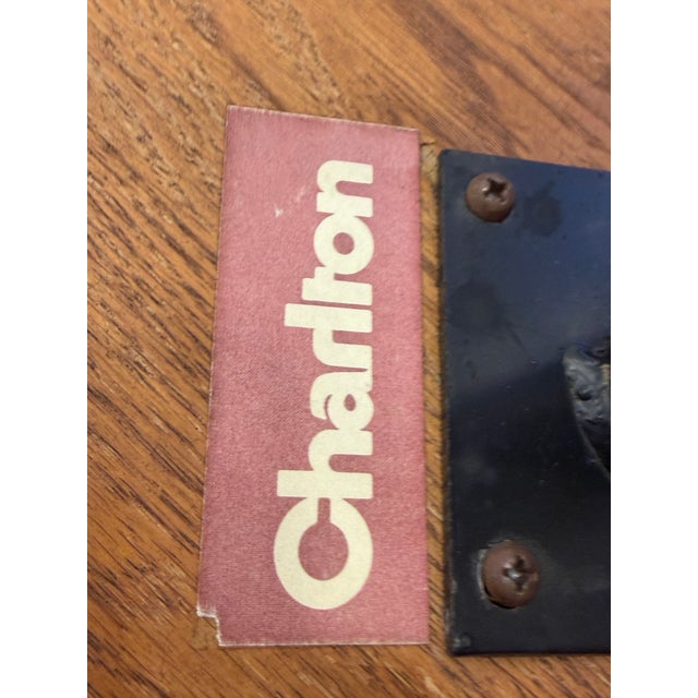 Wood Mid Century Eames Style Chair and Ottoman by Charlton For Sale - Image 7 of 7