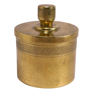 Swedish Art Deco Bronze Lidded Box attributed to O.H. Lagerstedt, 1930s For Sale