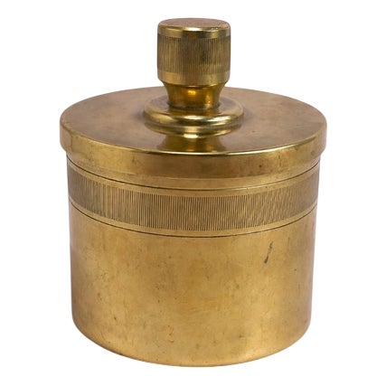 Swedish Art Deco Bronze Lidded Box attributed to O.H. Lagerstedt, 1930s For Sale