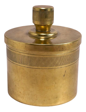 Swedish Art Deco Bronze Lidded Box attributed to O.H. Lagerstedt, 1930s