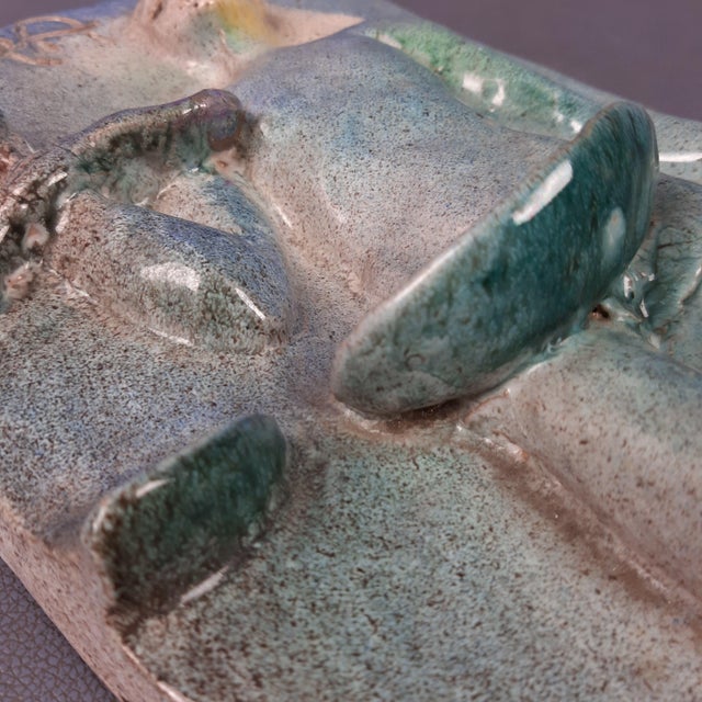 Vintage Majolica Libra High Relief, 1960s For Sale - Image 11 of 14