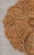 Boho Chic Handwoven Natural Jute Round Rug -4 Foot For Sale - Image 3 of 8