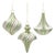 Glass Ornament Set (Set of 12) For Sale