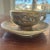 Japanese Late 19th Century Meiji Period Satsuma Cup and Saucer With Shimazu Family Crest on Saucer For Sale - Image 3 of 8