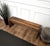 Rustic Vintage Rustic Minimal Italian Waterfall Wooden Bench, 1950s For Sale - Image 3 of 9