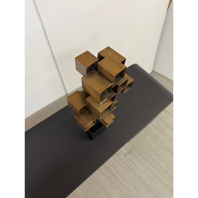Arteriors Home Edan Brutalist Sculpture For Sale - Image 9 of 12