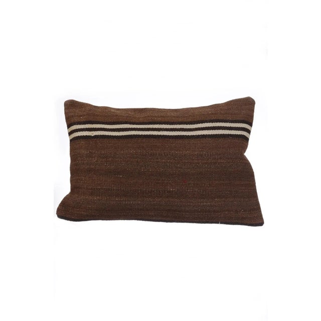Handmade Kilim Pillow Cover For Sale - Image 4 of 4