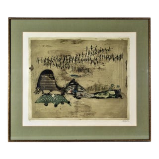 Johnny Friedlaender, Abstract Composition IV, Circa 1970 For Sale