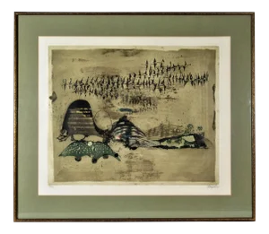 Johnny Friedlaender, Abstract Composition IV, Circa 1970