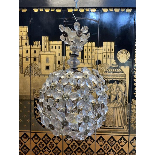 Boulle Glass Pendant from Maison Baguès For Sale - Image 8 of 8