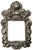 Spanish Baroque Repoussé Silver Mirror/Picture Frame, XVII C. For Sale - Image 4 of 8