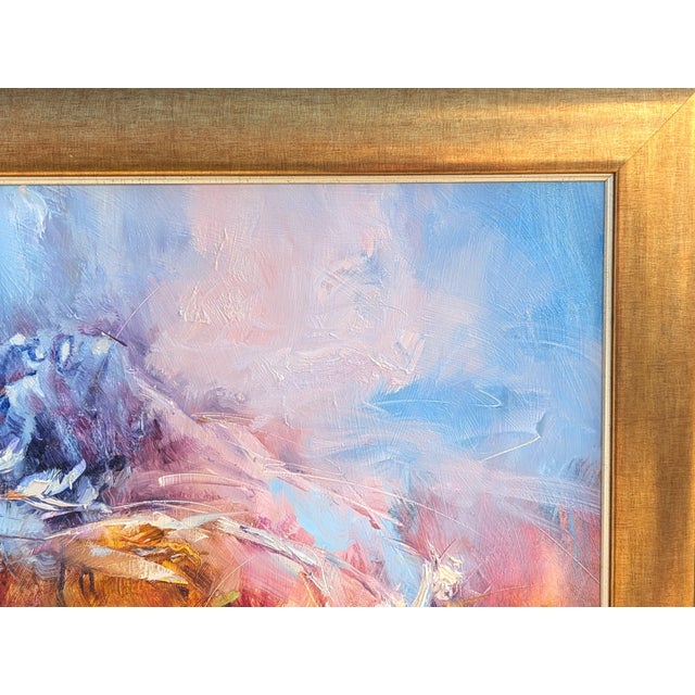 2010s Andrew Manaylo "Impulse" Contemporary Colorful Painting of an Abstract Dancing Female Ballerina, 2012 For Sale - Image 5 of 10