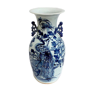 Chinese Porcelain Baluster Vase, 19th Century