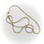 This vintage snake chain is super fluid, allowing charms to move up and down it easily. Sleek and slinky, it also looks...