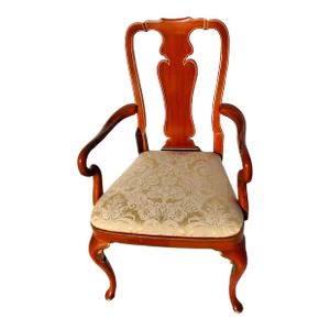 80's Kindel Furniture Queen Anne Style Arm Chair