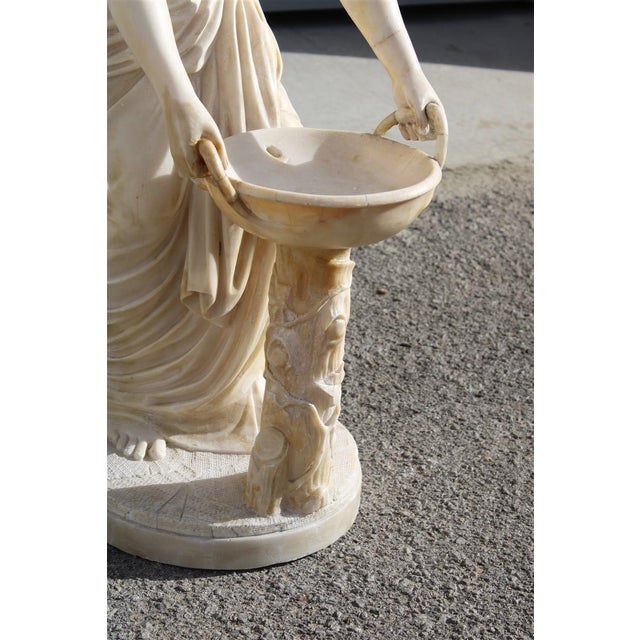 Italian Artist, Woman at Fountain, 1910, Marble For Sale - Image 3 of 18