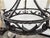 1980s 1980s Classical Roman Black Iron Chandelier For Sale - Image 5 of 5