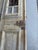 Brown Antique Architectural Salvage Doors French Mediterranean Style With Iron Grilles For Sale - Image 8 of 10