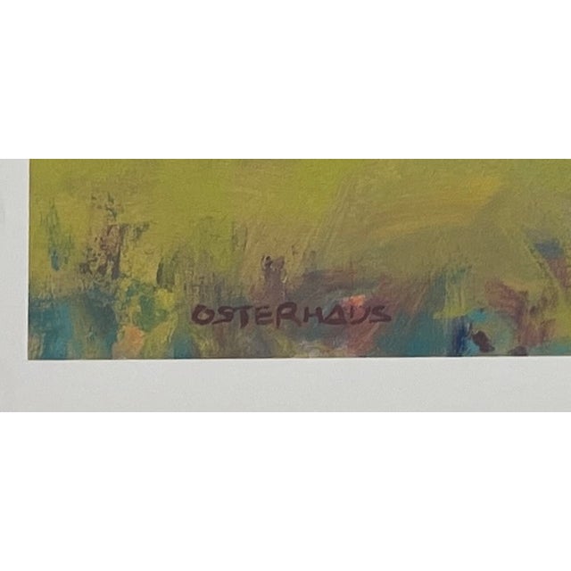 Late 20th Century, Untitled (Landscape), Contemporary Impressionist, Archival Iris Giclee on Watercolor Paper, Artist Greg Osterhaus For Sale - Image 4 of 4