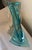 1980s 1980s Ed Branson, Transparent Handblown Blue Glass Vase For Sale - Image 5 of 7