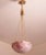 1950s 1950s Pink Art Deco Chandelier For Sale - Image 5 of 12