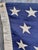 American Rare Antique American Flag 46 Stars Circa 1908 All Sewn Wool Hard to Find Size 3x5 For Sale - Image 3 of 9