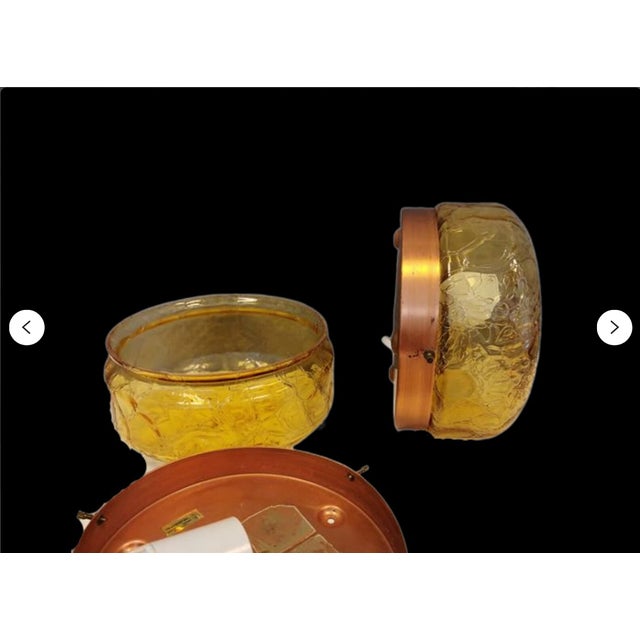 1960s Glass Wall Sconces by Holger Johansson, Set of 2 For Sale - Image 5 of 11