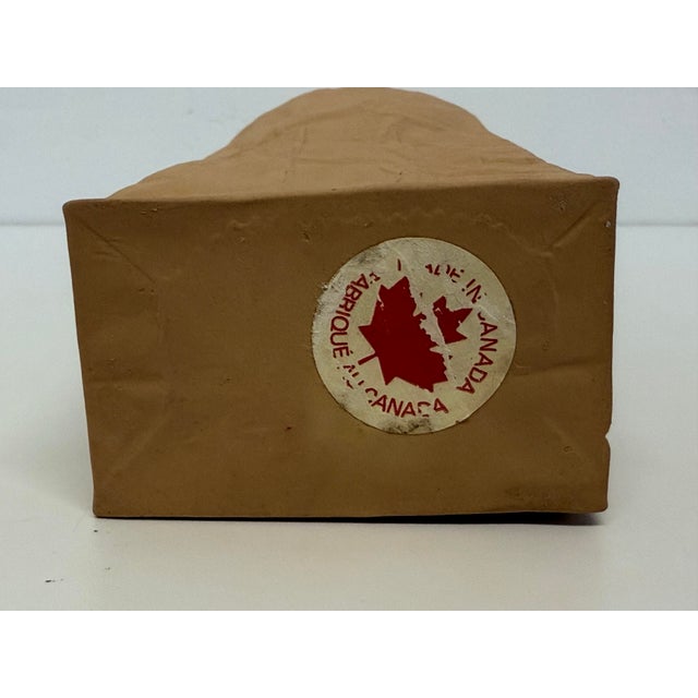 Michael Harvey Ceramic Brown Paper Bag Pop Art Sculpture, 1970s For Sale - Image 12 of 12