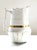English 1883-1913 English Johnson Brothers Ironstone Pitcher/Gilded Banding For Sale - Image 3 of 7