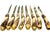 Vintage Anton Wingen Jr. Solingen “Othello” Stag Antler Knife & Fork Set Service for Eight - 16 pcs For Sale - Image 17 of 18