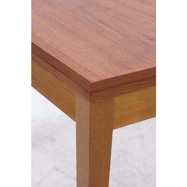 Mid-Century Extendable Dining Table in Wood, 1960s For Sale - Image 9 of 14