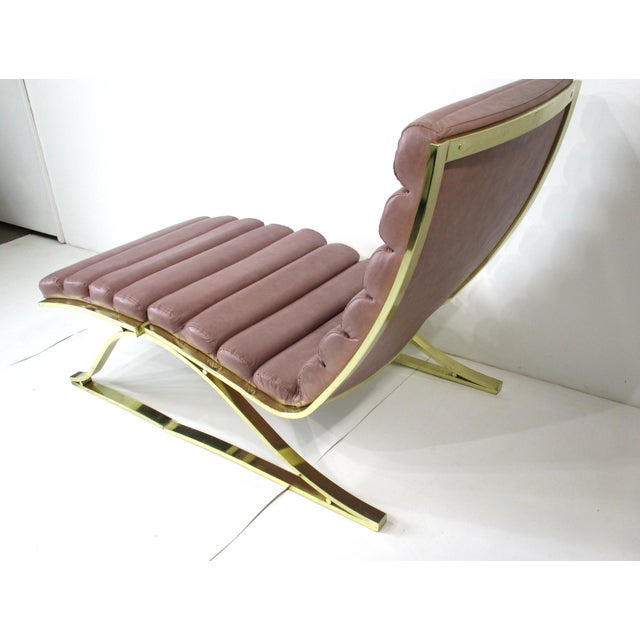 2 Pc. Lounge Chair With Ottoman by Dia Design Institute of America For Sale - Image 11 of 14