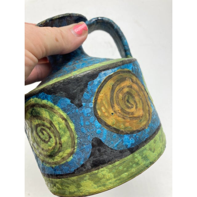Vintage Italian Pottery Vase For Sale In Charleston - Image 6 of 8
