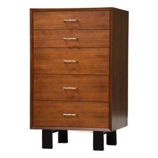 1950s Refinished George Nelson for Herman Miller Dresser Lingerie Chest For Sale