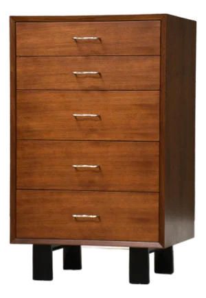 1950s Refinished George Nelson for Herman Miller Dresser Lingerie Chest