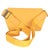 2020s Safran Yellow Grained Calfskin Aerogram Takeoff Slingbag For Sale - Image 5 of 9