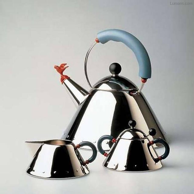 Michael Graves for Alessi Bird Whistle Tea Kettle Chairish
