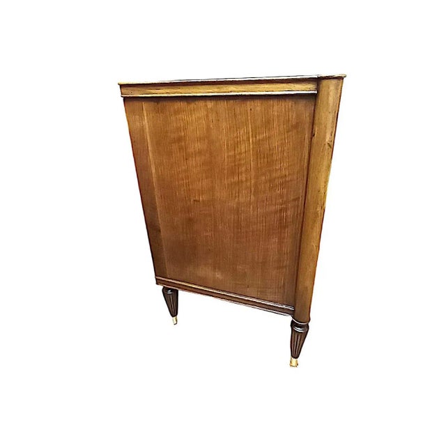 Art Deco Curved Chest of Drawers For Sale - Image 6 of 13