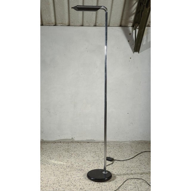 Floor Lamp with Marble Base from Guzzini For Sale - Image 16 of 18